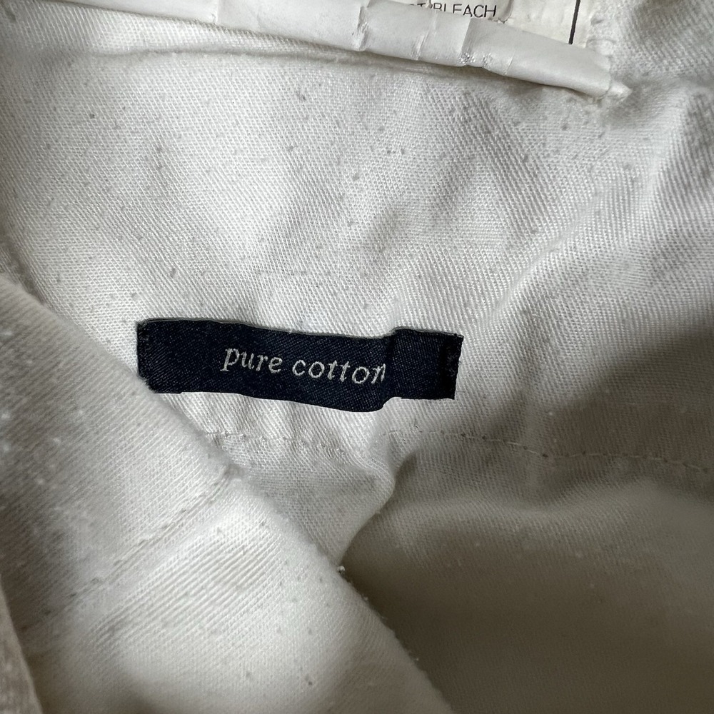 Suitsupply Pants Mens 36x28 Beige 100% Cotton‎ Slim Casual Preppy Pockets - Picture 8 of 13
